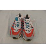 Adult Women's Adidas Mi Orange 3 Blue Stripes Running Cross Country Shoe... - $15.81