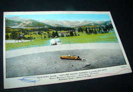 Antique Postcard Golf Rocky Mountain National - Estes Park CO BURLINGTON... - $12.34