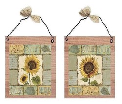 GIB 2 Country Sunflower Pictures Sunflowers Flowers Grow Seed Hangings P... - £21.23 GBP