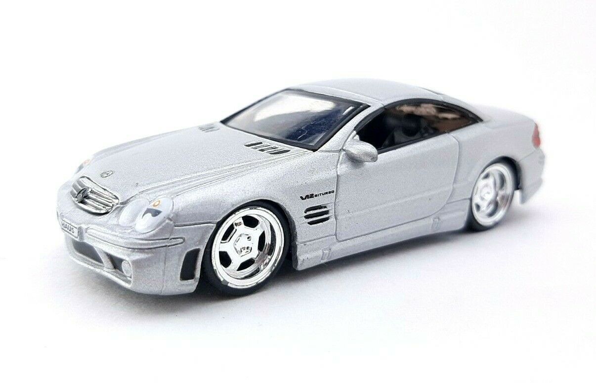 Jada Toys Dub City Mercedes Benz Sl65 Amg (Silver) 1:64 Diecast Car  - $7.88