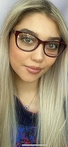 New Mikli by ALAIN MIKLI ML 6R12 E1 53mm Brown Women&#39;s Eyeglasses Frame  - £55.74 GBP