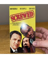 Screwed (VHS, 2001) Norm MacDonald Dave Chappelle Danny DeVito Sealed Rare - $39.59