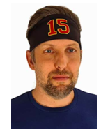 Mahomes Headband 15 Football Sweatband Costume Black - $230.73 MXN