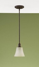Murray Feiss P1096CB Aspen Lodge One Light Mini Pendant, Bronze &amp; Cream ... - $37.80