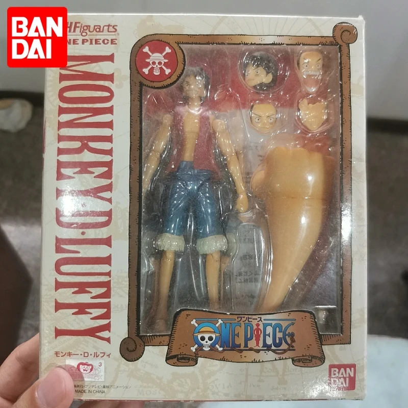 Original Bandai S.h. Figuarts One Piece Monkey D. Luffy In Stock Anime Action - £174.42 GBP+