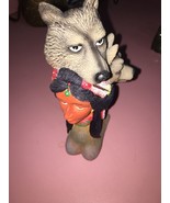 Native American/ Indian Doublr Wolf Head  Rare - $779.32 MXN