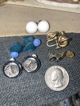 Lot Of 6 Vintage Earring Lot See Pictures - £7.79 GBP