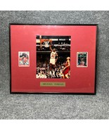 Michael Jordan Grant Hill 1998-89’ All-Star Bulls Framed Picture / Playe... - £223.07 GBP