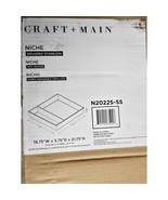 CRAFT + MAIN N2022S-SS Shower Wall Niche with Shelf - Brushed Stainless - €88,15 EUR