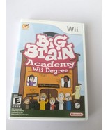 Big Brain Academy Wii Degree Nintendo Wii 2007 Complete  - £14.59 GBP