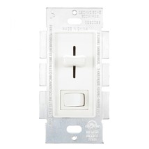 Eurofase (LUXDM1000-02) 120V 1000W, S-Pole, Slide Dimmer w/ Rocker Switch - $11.49