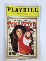 2001 Playbill Minskoff Theatre Joshua Park in The Adventures of Tom Sawyer - £22.68 GBP