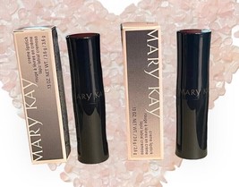 2 Mary Kay Creme Lipstick PINK SATIN 022845 TWO New Old Stock in Box FRE... - £21.10 GBP