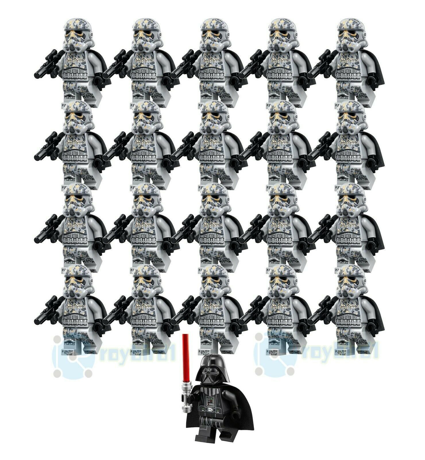 21Pcs Darth Vader Leader Mimban Stormtrooper Star Wars Clone Wars Minifigure Toy