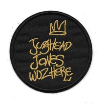 Riverdale TV Series Jughead Jones Wuz Here Phrase Embroidered Patch Arch... - $6.89