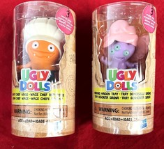 2 Hasbro Ugly Dolls Savvy Chef Wage + Mermaid Maiden Tray 3 Surprises Se... - $8.90