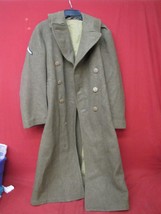 Original Wwii Us Army Winter M1938 Great Coat Overcoat 36R - £157.38 GBP