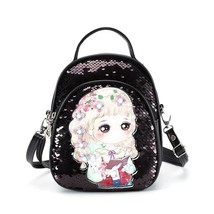 Sequin School Backpack Girls  Cute  Book Bag for  Preschool Elementary, ... - £136.39 GBP