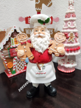 Christmas Santa Clause Baker Gingerbread Resin Figurine Figure 11.5&quot; - £29.33 GBP