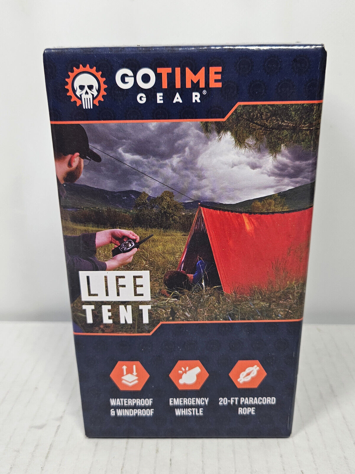Life Tent GoTime Gear Emergency Survival Shelter NIOB Unused Open Box - $17.95