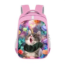 13/16 Inch Kawaii Cat Backpack for Teenager Girls Children School Bags Cute Kitt - £109.43 GBP