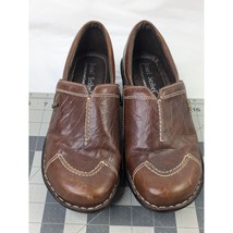 Josef Seibel Womens Size 40 Brown Leather Slip-On Shoes - $39.95