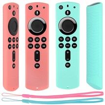 [2 Pack] Silicone Remote Cover Compatible With Fire Tv Stick 4K Alexa Vo... - $12.99