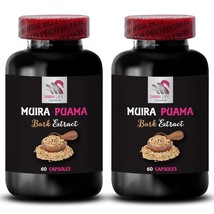 Focus Strength - Muira Puama Bark Extract - Energy Revive 2 Bottles 120 Capsules - $34.16