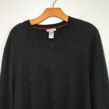 Gap Cashmere Sweater Gray L Crew Neck Long Sleeve Knit Pullover Preppy B... - £32.53 GBP