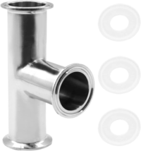 Beduan 2&quot; Tri Clamp Tee 3 Way Stainless Steel 304 Sanitary Fitting (51Mm... - £18.80 GBP