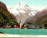 Vintage Cartolina Svizzera Fluelen Con Bristenstock Photoglob Co.Zurigo - $42.99