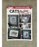 Leisure Arts Cats Galore 66 Designs Leaflet 2821 Textile Art Cross Stitch - £3.95 GBP