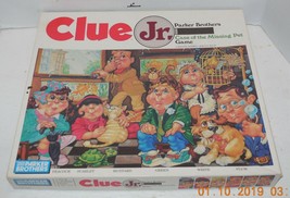 1989 Parker Brothers Clue Jr CASE OF THE MISSING PET 100% Complete Rare HTF - £38.39 GBP