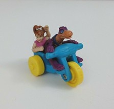 Vintage 1994 The Flintstones Movie Dino &amp; Pebbles Car McDonald&#39;s Toy - £3.14 GBP
