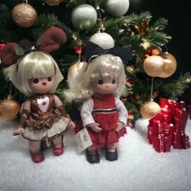 Precious Moments May Gift Love Doll by Linda Rick  &amp; Merry Christ-Moose ... - £29.74 GBP