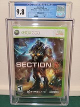 New Sealed Graded Cgc 9.8 A+ Seal: Section 8 (Microsoft Xbox 360, 2009) Rare Oop - £2,240.73 GBP