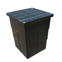 18 In. Storm Water Pit &amp; Catch Basin Modular Trench &amp; Channel Drain Syst... - $158.64