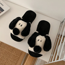 winter Women Lovely Pig Soft Plush Slides Flat Heel Footwear Flip Flops Indoor O - £20.28 GBP