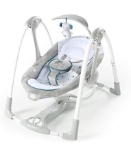 Ingenuity ConvertMe 2-in-1 Compact Portable Baby Swing 2 Infant Seat - S... - £47.59 GBP