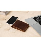 Personalized Engraved Wallet, Leather Card and Keychain Holder, Leather ... - £23.11 GBP