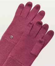 Lululemon Long Gloves Size: Medium / Large New Ship Free Scroll On Knit - £47.01 GBP