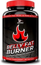 Fat Burner Weight Loss Pills to Lose Stomach Fat & Eliminate Bloating Belly  - $72.20