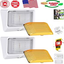 280 Lumen LED RV Porch Utility Light - 2-Pack with On/Off Switch &amp; Amber... - $590.63 MXN