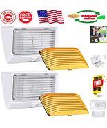 280 Lumen LED RV Porch Utility Light - 2-Pack with On/Off Switch &amp; Amber... - $31.67