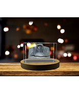 LED Base included | Dolmen des Fades 3D Engraved Crystal - Captivating - $36.23 CAD+