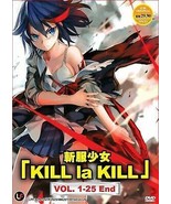 Kill La Kill ( Vol. 1-25 End ) English Audio DVD Ship From USA - €29,92 EUR