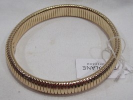 PARK LANE EMBRACEABLE Bracelet 2 1/2&quot; diameter High Polished Gold metal ... - $42.03