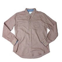 Weatherproof Vintage Shirt Mens Size Large Burnt Orange Flannel Button-u... - $12.61