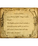 7x 7x Money Spells ! Mega Combo Ritual ! - £61.15 GBP