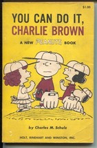 You Can Do It, Charlie Brown 1967-Charles Schulz art-reprints Peanuts da... - $27.16
